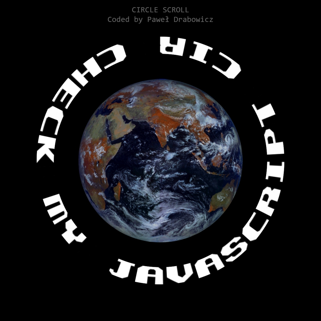 CIRCLE SCROLL